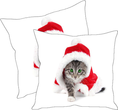 

Sleep Nature's Printed Cushions Cover(Pack of 2, 30.63 cm*30.63 cm, Multicolor)