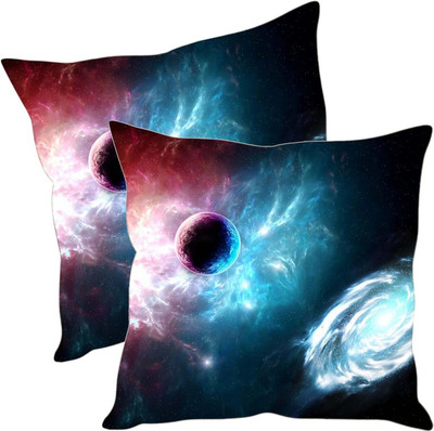 

Sleep Nature's Printed Cushions Cover(Pack of 2, 30.63 cm*30.63 cm, Multicolor)