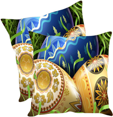 

Sleep Nature's Printed Cushions Cover(Pack of 2, 30.63 cm*30.63 cm, Multicolor)