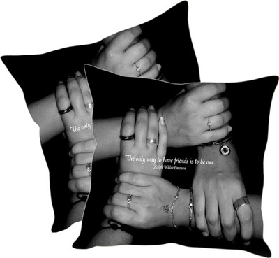

Sleep Nature's Printed Cushions Cover(Pack of 2, 40.63 cm*40.63 cm, Multicolor)