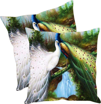 

Sleep Nature's Printed Cushions Cover(Pack of 2, 40.63 cm*40.63 cm, Multicolor)