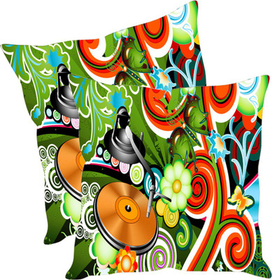

Sleep Nature's Printed Cushions Cover(Pack of 2, 30.63 cm*30.63 cm, Multicolor)