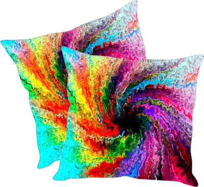 

Sleep Nature's Printed Cushions Cover(Pack of 2, 30.63 cm*30.63 cm, Multicolor)