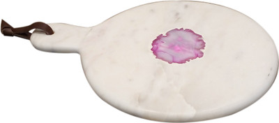 

VRS Simple Marble Chopping Board With Agate Marble Cutting Board(Beige Pack of 1)