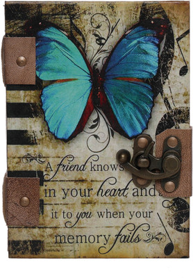 

Rajotsav Assorted Diary(Handmade Paper, Blue)