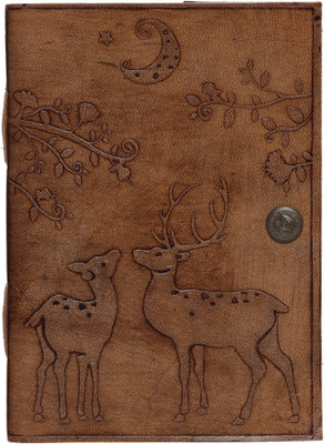 

Rajotsav Assorted Diary(Handmade Paper, Leather Cover, Brown)