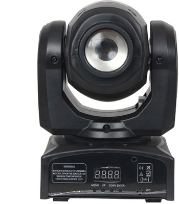 

Anoralux 10 W Mini LED Moving Head Beam Spot Light for disco bar, club DJ light Single Disco Ball(Ball Diameter: 17 cm)