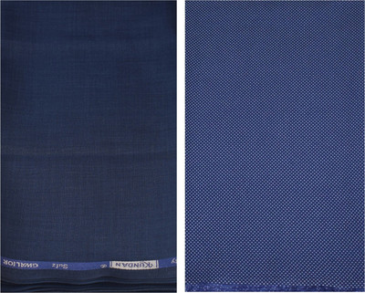 KUNDAN SULZ GWALIOR Polycotton Self Design Shirt & Trouser Fabric