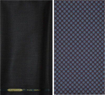 KUNDAN SULZ GWALIOR Polycotton Self Design Shirt & Trouser Fabric