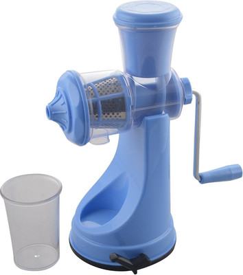 

Jen Prime Fruit Manual Plastic, Steel Hand Juicer(Blue Pack of 1)