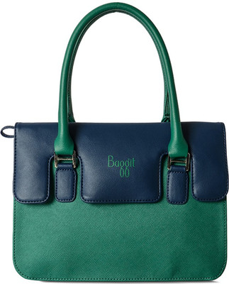 

Baggit Hand-held Bag(Green, Blue), Blue;green