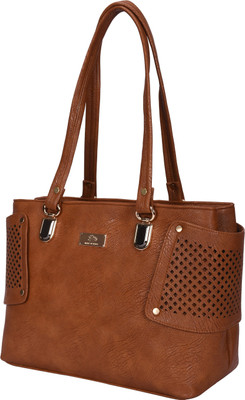 

Whiteflower Shoulder Bag(Brown)