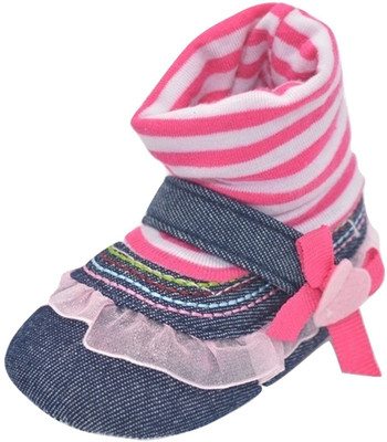 

Baby Bucket Girls Slip on Espadrilles(Blue, Dark denim