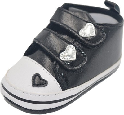 

Baby Bucket Boys & Girls Velcro Casual Boots(Black, Black & white