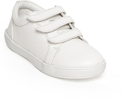 

Bruno Manetti Boys & Girls Velcro Sneakers(White