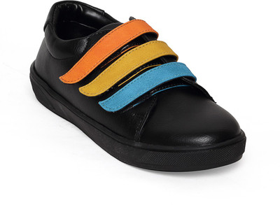 

Bruno Manetti Boys & Girls Velcro Sneakers(Black