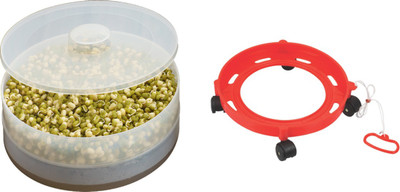 

Nestwell SPROUT MAKER WITH TROLLY ROUND KITCHEN TOOL SET SPROUT MAKER WITH TROLLY ROUND Multicolor Kitchen Tool Set(Multicolor)