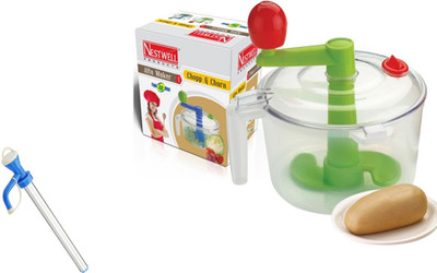 

Nestwell OIL PUMP WITH AATA MAKER Oil Pump WITH Atta Maker Multicolor Kitchen Tool Set(Multicolor)