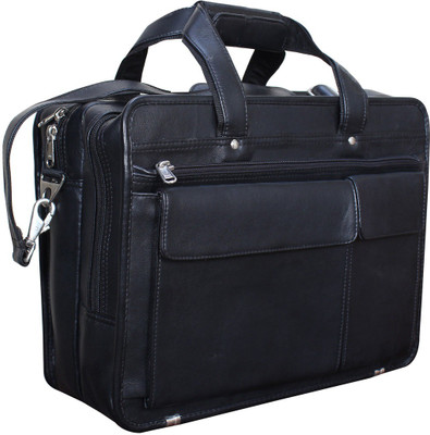 

Gleam 15.6 inch Laptop Messenger Bag(Black)