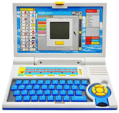 

Techhark English Learner Educational Notebook / Laptop Toys For Kids(Blue)