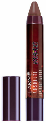 

Lakme Absolute Lip Pouts Masaba Lip Color(Hot Chocolate)