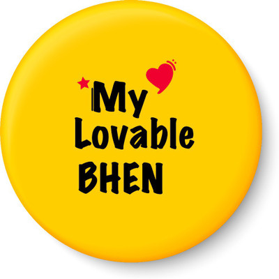 

PEACOCKRIDE My Lovable BHEN Fridge Magnet I Raksha Bandhan Gifts I Fridge Magnet Fridge Magnet Pack of 1(Multicolor)