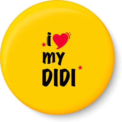 

PEACOCKRIDE I Love My DIDI Fridge Magnet I Raksha Bandhan Gifts I Fridge Magnet Fridge Magnet Pack of 1(Multicolor)