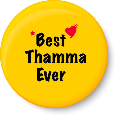 

PEACOCKRIDE Best Thamma Ever I Raksha Bandhan Gifts Fridge Magnet Fridge Magnet Pack of 1(Multicolor)