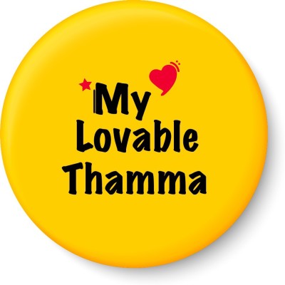 

PEACOCKRIDE My Lovable Thamma I Raksha Bandhan Gifts I Fridge Magnet Fridge Magnet Pack of 1(Multicolor)