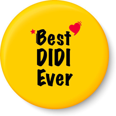 

PEACOCKRIDE Best DIDI Ever I Raksha Bandhan Gifts Fridge Magnet Fridge Magnet Pack of 1(Multicolor)
