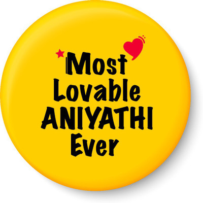 

PEACOCKRIDE Most Lovable ANIYATHI Ever I Raksha Bandhan Gifts Fridge Magnet Fridge Magnet Pack of 1(Multicolor)