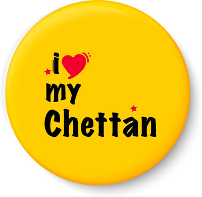 

PEACOCKRIDE I Love My Chettan Fridge Magnet I Raksha Bandhan Gifts I Fridge Magnet Fridge Magnet Pack of 1(Multicolor)