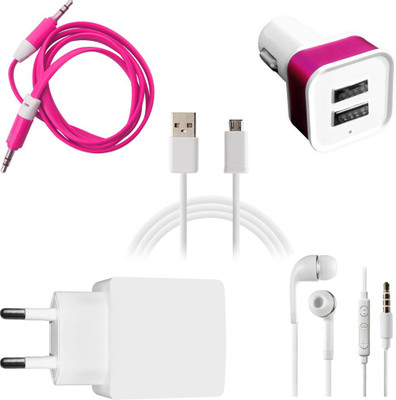 DAKRON Wall Charger Accessory Combo for LG V20(White)