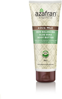 

Azafran Imported Aqua Milk Skin Balancing Aloe Vera Body Butter(200 g)