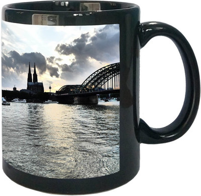 

Arkist cologne kennedy shore 2 Black Ceramic Mug(340 ml), Multicolor