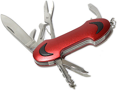 

Giftipedia Red Stainless Steel Foldable Multi-utility Knife(Red)