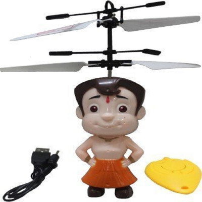

dhawani marketing pvt.ltd Kashish Toys Flying Bheem Helicopter(White)