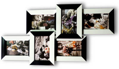 

EZ Life MDF Photo Frame(Multicolor, 6 Photos)