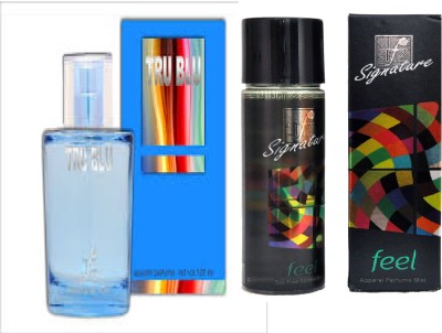 

TFZ Signature Exotic Tru Blu and Feel Perfume Combo 300ML Eau de Parfum - 300 ml(For Men & Women)