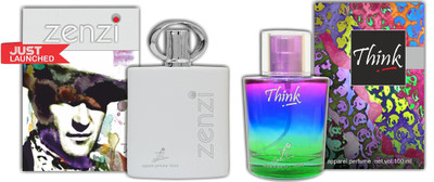

TFZ Signature Exotic Zenzi and Think Perfume Combo 200ML Eau de Parfum - 200 ml(For Men & Women)