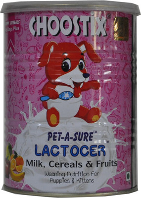 

choostix PET-A-SURE LACTOCER MILK CEREALS 'N' FRUITS Fruit 0 kg Wet Dog Food