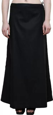 PKYC AM-Black50CottonPtc Cotton Blend Petticoat(XXL)