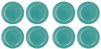 

caffeine Quarter Plate 7 Inch Stoneware in Sapphire Elite Handmade Dinner Plates(Pack of 8)