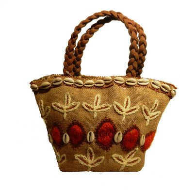 

Miruna Designs Tribal Pot Puri Potli(Khaki)
