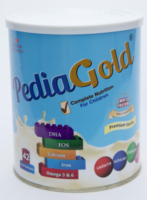 

Pedia Gold Nutrition for Children Whey Protein(400 g, Vanilla)