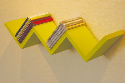 

Ganeshaas W Shaped Yellow finish MDF Zig Zag Wall Shelves Floating Racks MDF Wall Shelf(Number of Shelves - 1, Yellow)