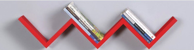 

Ganeshaas W Shaped Red finish MDF Zig Zag Floating Racks MDF Wall Shelf(Number of Shelves - 1, Red)