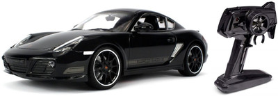 HALO NATION 1: 16 PORSHE CAYMAN BLACK REMOTE CONTROL Car(Black)