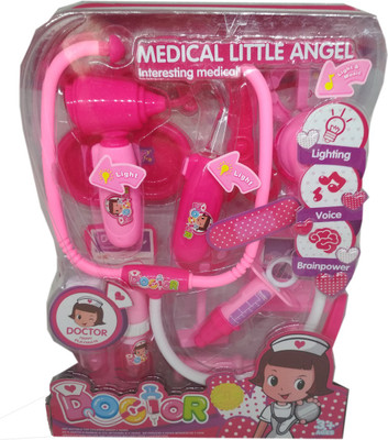 

HALO NATION Doctor and Nurse Medical box Play set for kids 100% Non Toxic Material