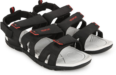 

Newport Men Black/Red Sports Sandals